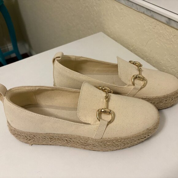 H&M Horsebit Espadrilles - Size 8 - Picture 3 of 5